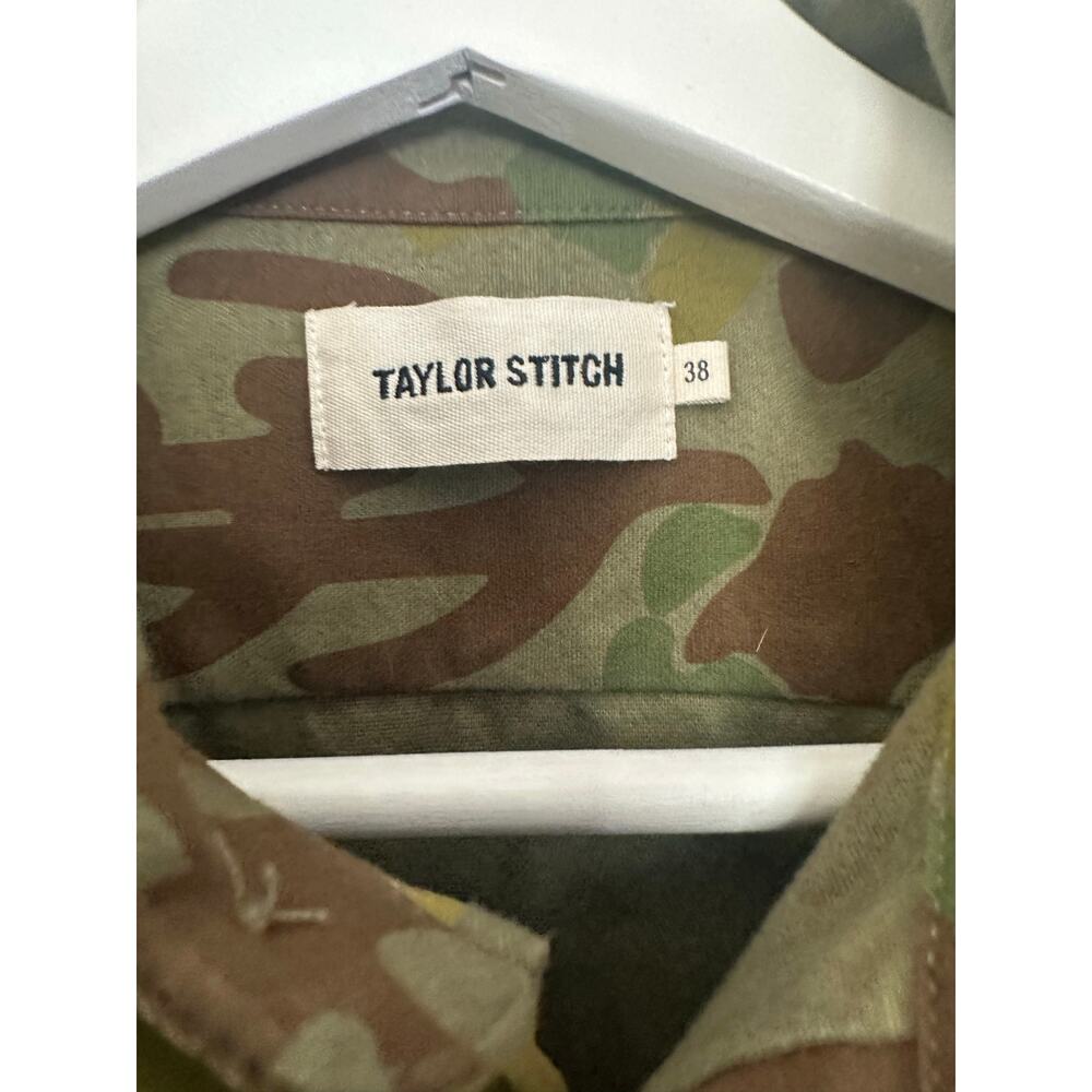 Taylor Stitch Yosemite Camo Shirt Button Down Flannel size 38 / SMALL - Picture 11 of 11